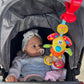 Playgro Dingly Dangly Mimsy Rattle Mirror Feet’S Baby Hanging Toys - Development Toy For Baby 0+ Months - Multi Sensory Infant Toys For Early Learning & Stimulation With Soft Textured Fabric