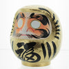 Daimonya Daruma Doll - Made In Japan - Wealth & Prosperity (Gold, Medium 4.7 Inch)