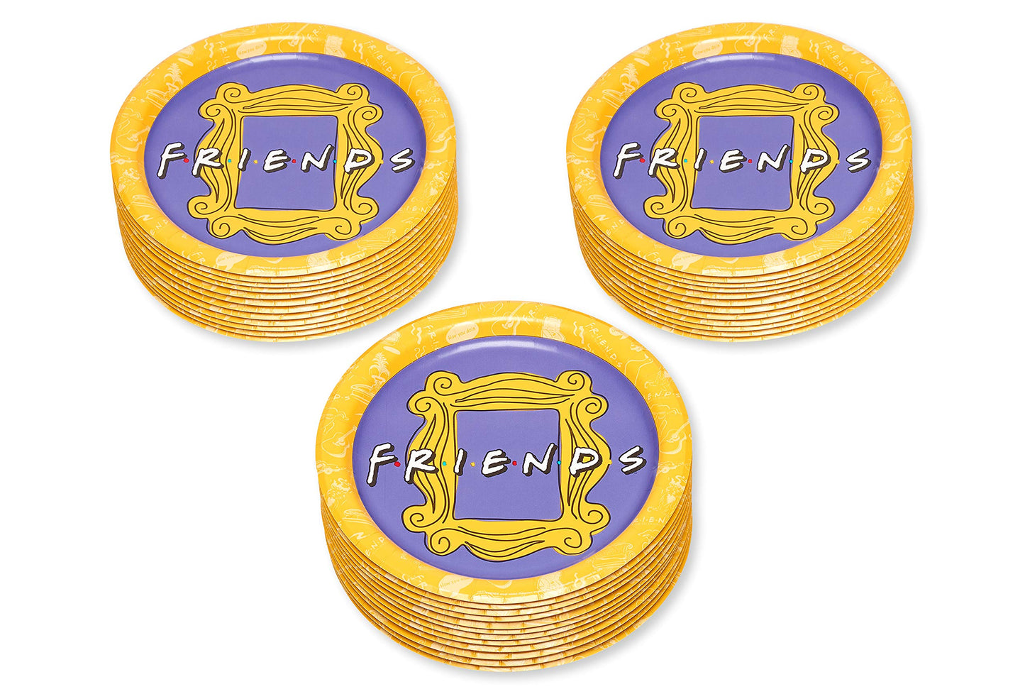 American Greetings Friends Party Supplies, Dinner Plates (36-Count)