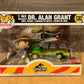 Funko POP! Moments Jurassic Park T-Rex Breakout with Dr. Grant #1382 - Green & Gray