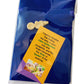 King Cake Baby Figurine With Story Card And Drawstring Bag New Orleans Mardi Gras Souvenir