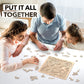 Woodsters Mind Bending Wooden Jigsaw Puzzle - Difficult Challenging Impossible Puzzles For Adults, Advanced Hard Jigsaw Puzzles - Aztec Labyrinth - 130 Pieces