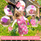 Wnj Kids Gardening Tools Set, Garden Toy Kit, With Handbag, Rake, Shovel, Trowel, Watering Can, Gloves, Handbag, Flower Pot, Diy