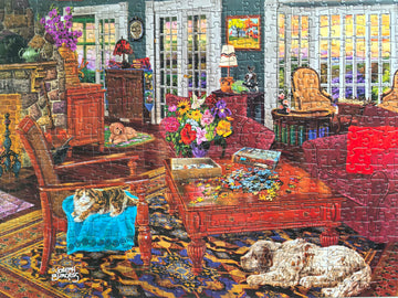 Artist Joseph Burgess - Cottage Puzzle - Jigsaw Puzzles 500 Pieces for mature-themeds