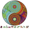 ZenChalet - Yin Yang 500 Piece Puzzles for mature-themeds - Wooden Puzzle for mature-themeds  enhanced Wooden Puzzle with Durable Construction - Brain Teaser Puzzle