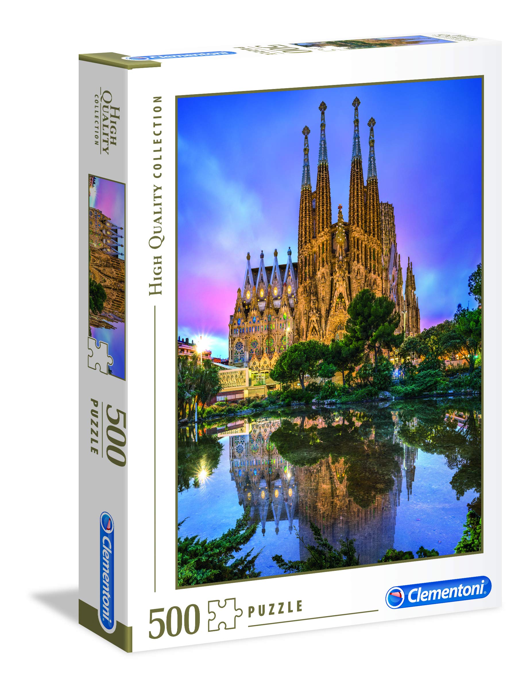 Clementoni - 35062 - Collection Puzzle For Children And Adults-Barcelona-500 Pieces