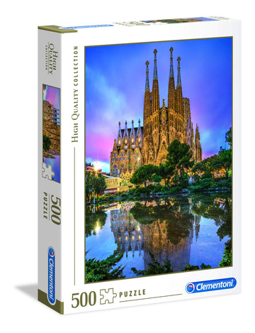 Clementoni - 35062 - Collection Puzzle For Children And Adults-Barcelona-500 Pieces