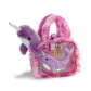 Aurora® Fashionable Fancy Pals™ Narwhal Stuffed Animal - On-The-Go Companions - Stylish Accessories - Multicolor 7 Inches