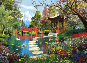 Clementoni - 39513 Collection - Fuji Garden - 1000 Pieces, Puzzle For Adults Multicoloured