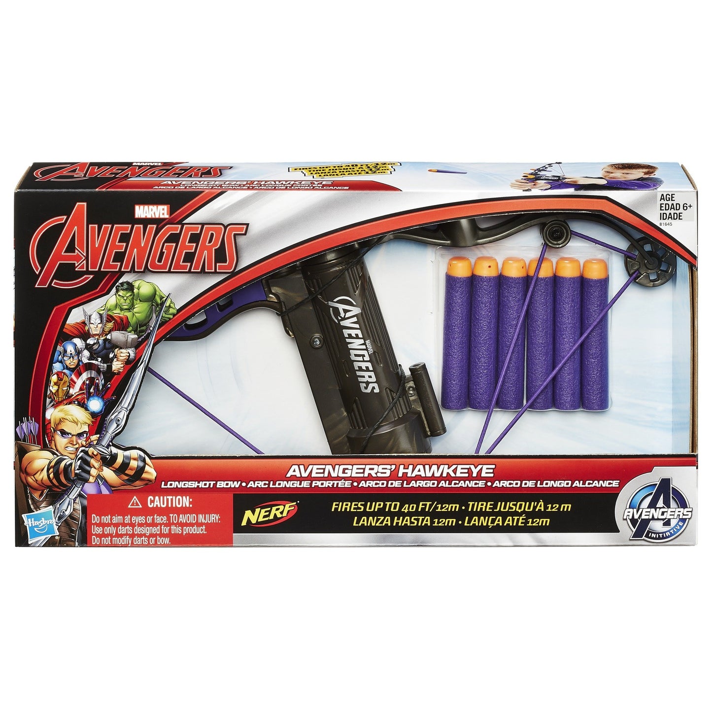 Marvel Avengers Hawkeye Longshot Bow Toy