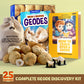 Break Your Own Geodes - Hollow White Moroccan 1' - 2.5' Large, Medium, Small Geode For Kids - Science Kits For Kid Ages 8-12, 8-10, 12-14 Age - Discovery Toys Gifts