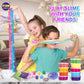 FUN KIDZ Jumbo Slime Kit - 33 Cups, Multicolored DIY Slime Pack, Plastic, 16Wx12Lx3.15H, Perfect Party Favors for Kids