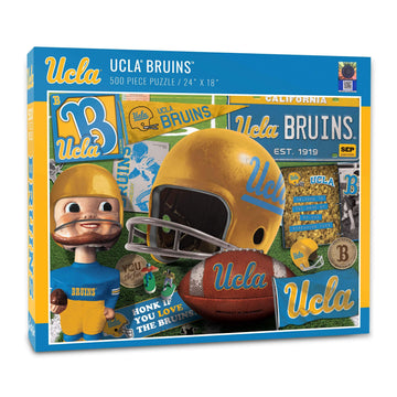 Youthefan Ncaa Ucla Bruins Retro Series Puzzle - 500 Pieces, Team Colors, Large