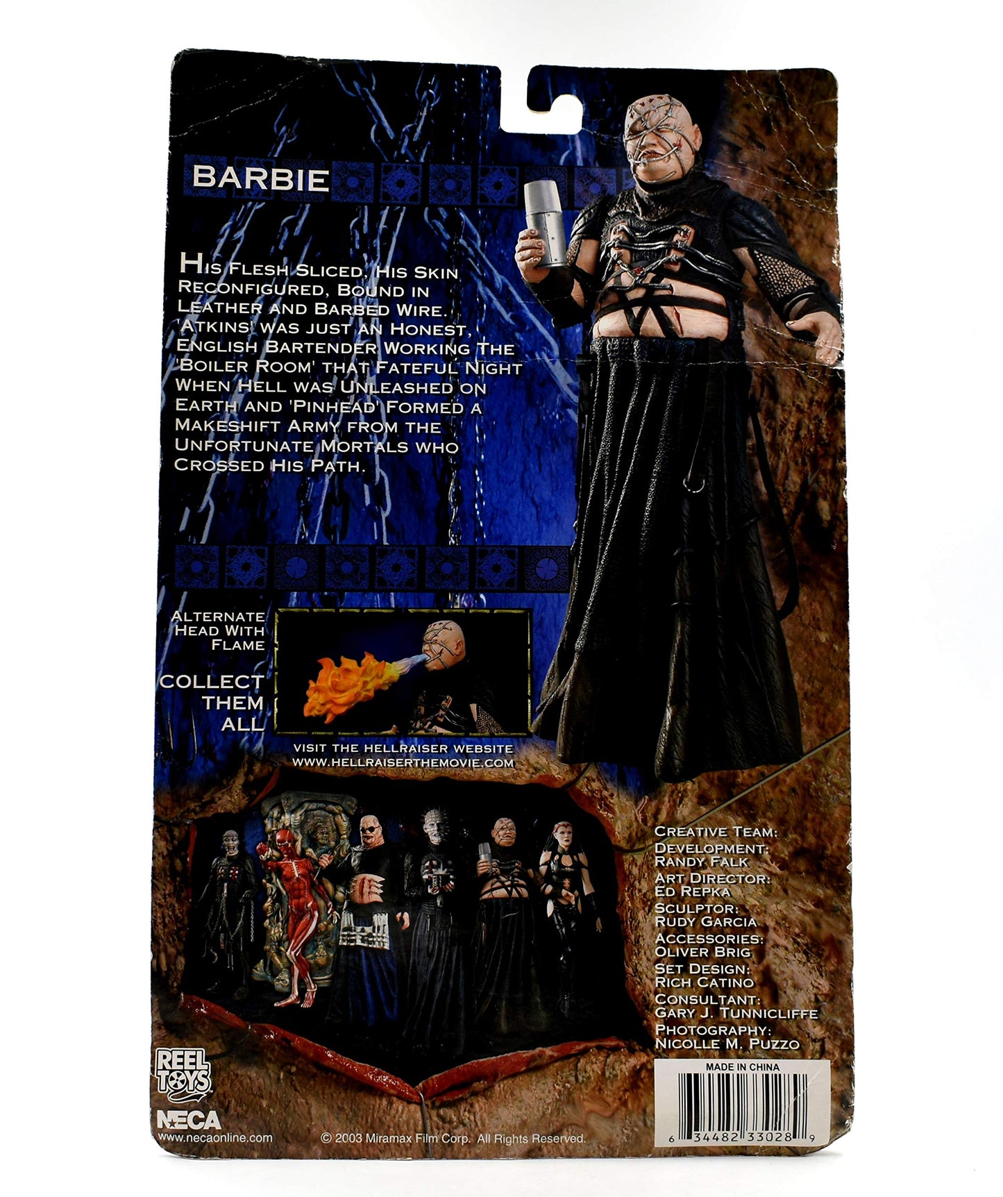 Neca Hellraiser Series 2 Barbie Action Figure 6-Inch