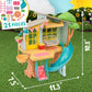 Honey Bee Acres Interactive 2 Story Tree House Playset with limited availability Squirrel Poseable Figure Includes 21 Pieces