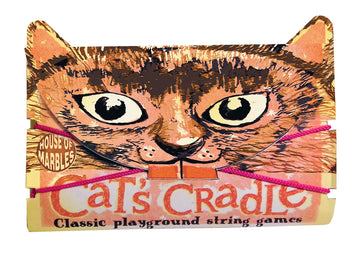 House Of Marbles Cat'S Cradle, A Classic Children'S Favourite Finger String Playground Or Kindergarten Game, With Cord And Instructions, The Original Retro Game For Kids