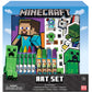 Minecraft Kids Coloring Art Set | Stickers & Stampers
