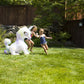 Toysmith Sprinkler Buddies Mist-Ical Unicorn Inflatable Outdoor Sprinkler