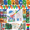 BenLouis 96Pcs Sports Party Favors Football Basketball Soccer Baseball Party Coloring Books Set Bulk for Kids Sports Themed Part