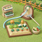Epoch-Making Sylvanian Families Vegetable Gardening Set KA-616, Small, Plastic, Tsukuri Color, Japan Import
