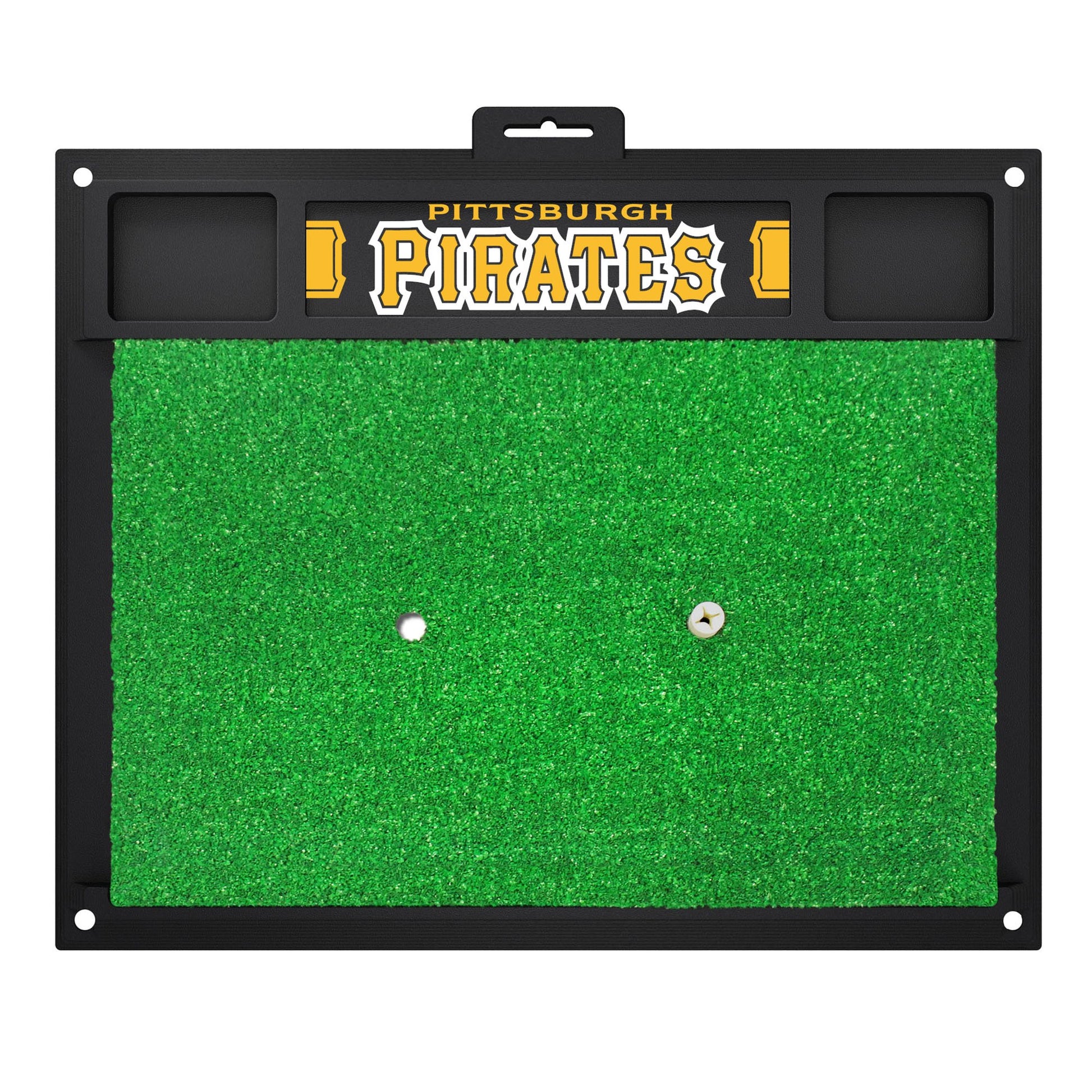 FANMATS 19423 Pittsburgh Pirates Golf Hitting Mat, Team Color, 20 x 17