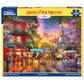 White Mountain 1000 Piece Jigsaw Puzzle - Sunset in New Orleans, Engineered Wood, Model 1782pz