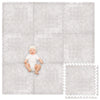 Play Platoon Non-Toxic Extra-Thick Childrens Foam Play Mats For Floor, 9 Tiles - 72 X 72 Inch Comfortable Cushioned Foam Floor Puzzle Tiles For Kids & Toddlers With 24 X 24 Inch Tiles Sets - Khaki