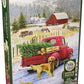 Cobblehill 80127 1000 Pc Christmas On The Farm Puzzle, Various