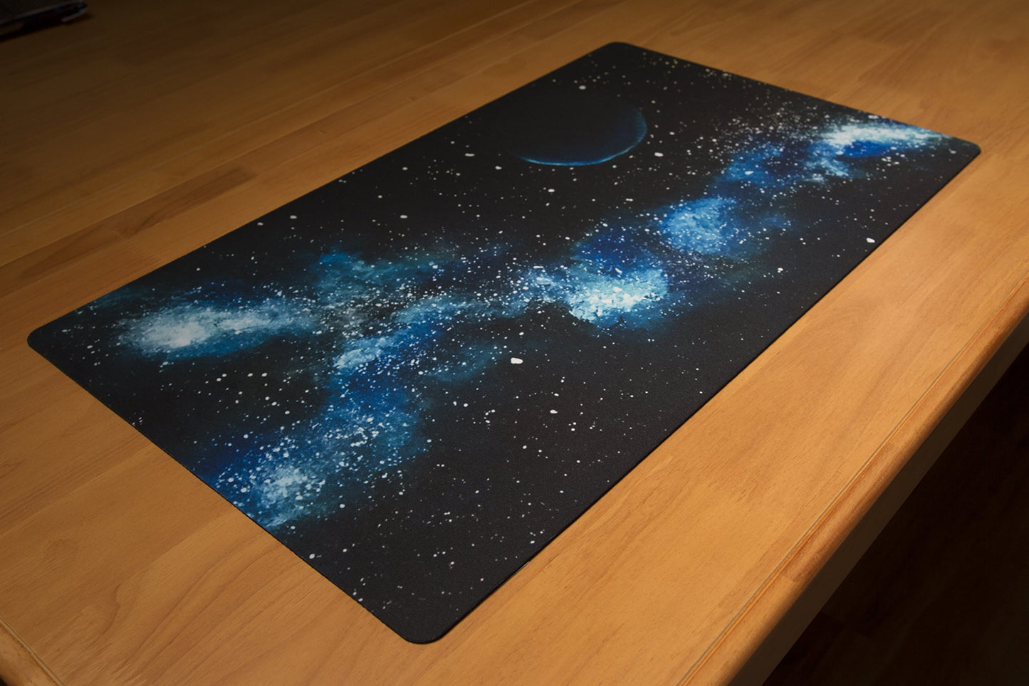 Inked Playmats Blue Galaxy Playmat Inked Gaming Tcg Game Mat For Cards (13+)