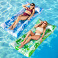 Sloosh Inflatable Pool Float Lounger - 2 Packs Xl Pool Floaties Sun Tanning Bed Float With Headrest For Adults, Floating Mat Poo