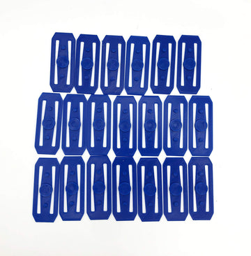 3D Printed Racetrack Connectors Set Of 20 Compatible With Hotwheels Track Sets