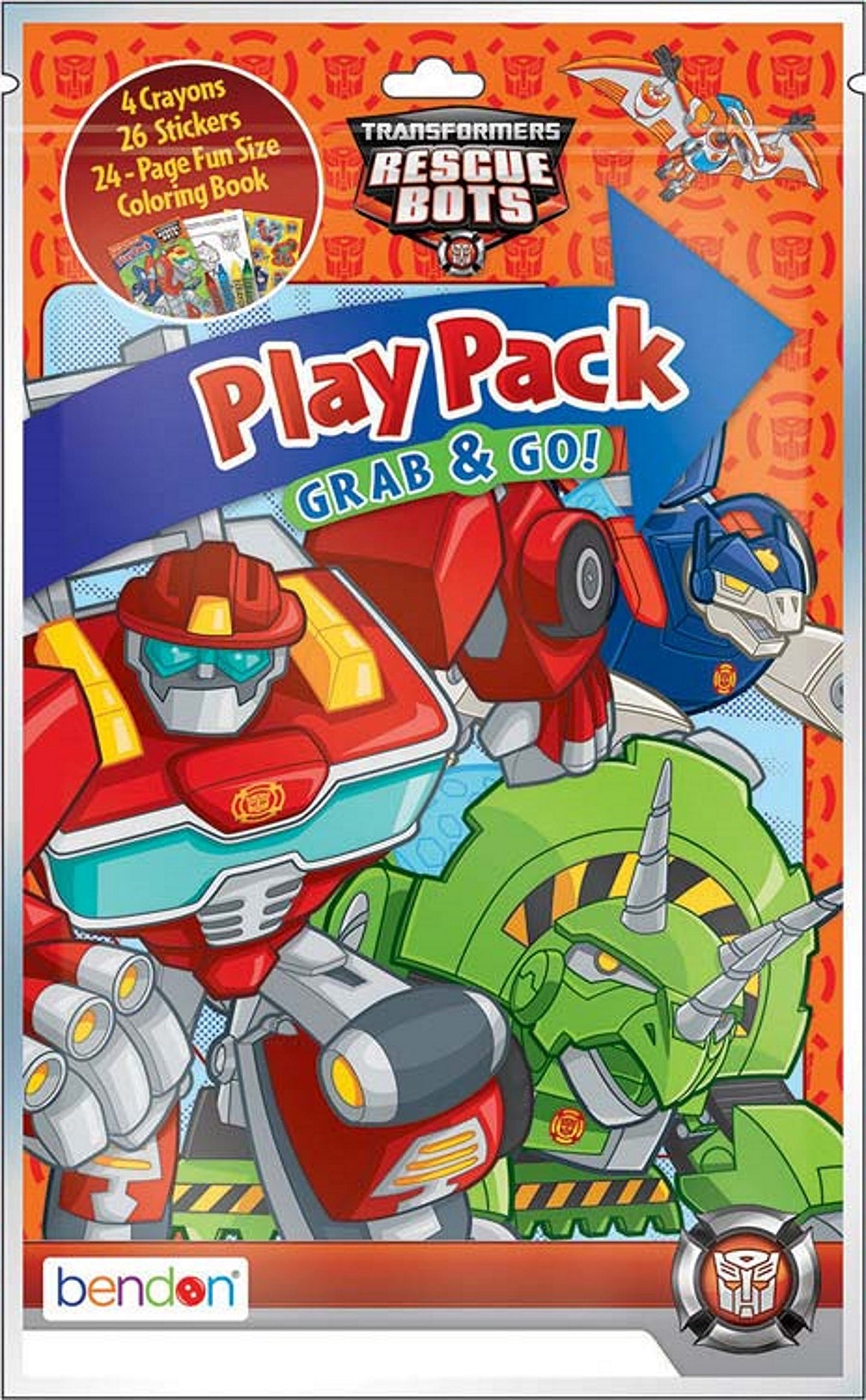 Transformers Rescue Bots Grab & Go Play Packs (Pack of 12)