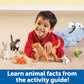 Learning Resources Jumbo Domestic Pets Set - 6 Multi-color Plastic Toys, Ages 2+, Model LER0688, Ideal for Preschool Learning