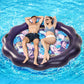 Inflatable Pool Float Mat, Pool Floats With Headrest For Adult Heavy Duty, X-Large Cooling Pool Floatie Bed With Grab Handles Fo