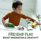 Mold Free Bath Toys For Babies And Toddlers, Car No Hole Bath Toys, Non Squirting Bath Toys No Mold For Tub, Beach, Pool, Bpa-Fr