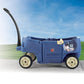 Step2 Wagon for Two Plus, Durable Plastic Ride-On Toy, Denim Blue, Max Weight 75 lbs., For Toddlers 1.5-5 Years Old, Model 708300