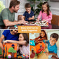 Playper Buildable Castle Playset - 3-in-1 Puzzle Craft for Kids 3+, Multicolor Playset for Educational STEM Learning and Pretend Play
