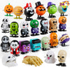 JOYIN 24 PCS Halloween Wind Up Toys for Kids Gifts  Wind Up Toys Bulk for Halloween Party Favors Goodie Bag Fillers  Student School Classroom Favors  Carnival Game Prizes