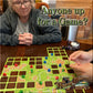 20 Pack Of Game Grids For Carcassonne Board Game Night - Green Game Grids For Strategy Game For Kids And Adults