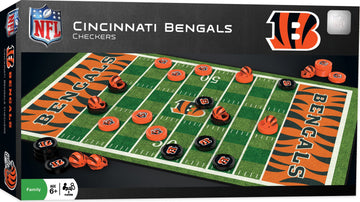 Cincinnati Bengals Checkers Folding Box