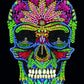 Crystal Art Diamond Painting Notebook - Skull Notebook Kit - Create a Sparkling Notebook Cover using Crystals - For ages 8 and u