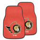 FANMATS NHL Ottawa Senators Nylon Face 2-pc Carpet Car Mat , 18x27