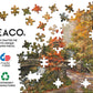 Ceaco - Thomas Kinkade - Fall At Fox Creek Bridge - 300 Oversized Piece Jigsaw Puzzle