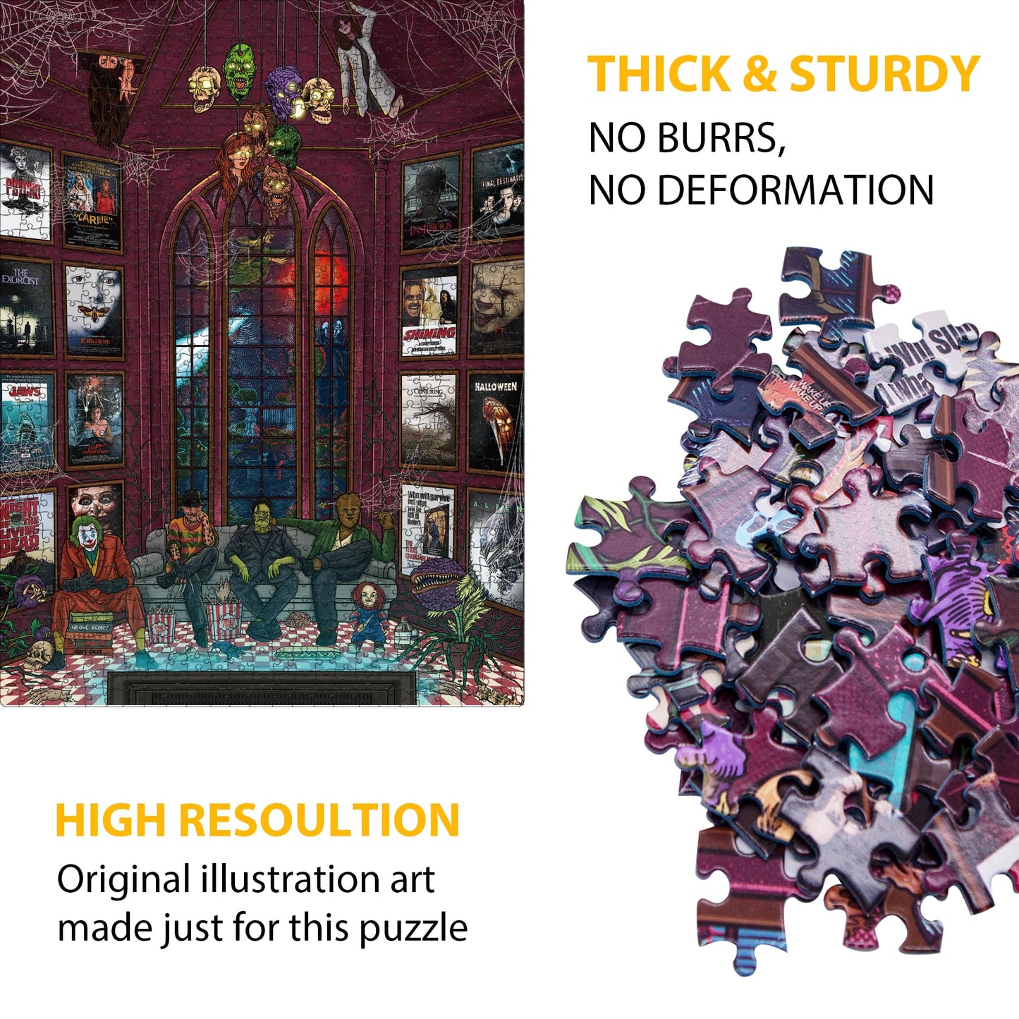 Taozi&Lizhi Jigsaw Puzzles For Adults 1000 Piece, Party Supplies Unique Christmas Birthday Gifts For Kids And Teenagers, Puzzle