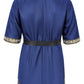 Kids Medieval Costume Boys Viking Tunic Knight Warrior Renaissance Shirts With Belt 10-12 Years Blue