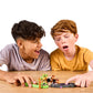 Akedo Legends of Akedo Mini Battling Warriors Pack - Leonardo Vs Rocksteady, Small, Multicolor, Model 15244, ABS & Metal