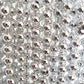 Dondor Enterprises Festive Metallic Beaded Necklaces (72 Pack, SILVER)
