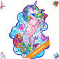 Unidragon Original Wooden Jigsaw Puzzles - Inspiring Unicorn, 700 Pcs, Royal Size 17.7'X23.6', Beautiful Gift Package, Unique Shape Best Gift For Adults And Kids