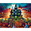 White Mountain 1000 Piece Halloween Puzzle Vintage Fall Jigsaw Puzzles for Family and Adults - Fright House