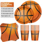 Durony 96 Pieces Basketball Party Supplies Birthday Party Tableware Including Paper Plates, Cups, Napkins For Basketball Birthda